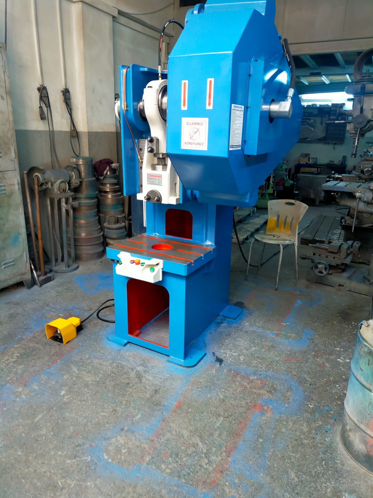 35 Ton Eksantrik Pres Hassas Koç Ayarı